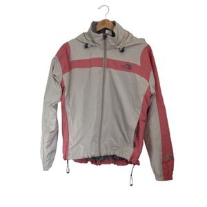 The North Face Gray and Pink Hoodie